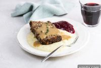 Savory Vegetarian Nut Roast Meatloaf Recipe