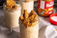 Creamy Biscoff Overnight Oats Recipe for Breakfast Delight