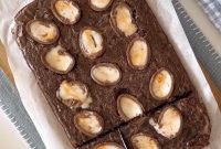 Cadbury Cream Egg Easter Brownies Recipe