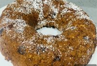 Chocolate Chip, Almond & Banana Bundt Cake Recipe