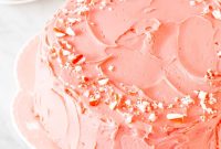 Chocolate Candy Cane Layer Cake with Peppermint Frosting