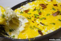 Creamy Loaded Mashed Potatoes with Bacon and Cheddar