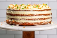 Classic Danish Carrot Cake Recipe with Cream Cheese Frosting