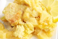 Tangy Lemon Pineapple Dump Cake Recipe for Summer Dessert