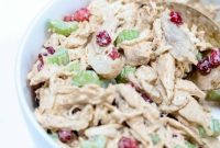 Pomegranate Chicken Salad with Crunchy Herbs and Citrus