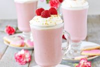 Decadent Raspberry White Hot Chocolate Recipe