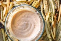 Crispy Garlic Fries with Spicy Cajun Dipping Sauce