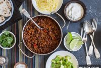 Instant Pot Bacon Jalapeño Beef Chili Recipe