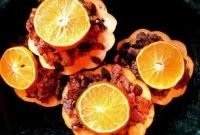 Cranberry Orange Stuffed Acorn Squash Recipe