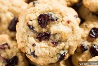 Cranberry Orange Oatmeal Cookies Recipe — Chewy Citrus Oat Bars