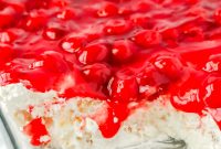 Cherry Dessert: Cherries in Vanilla Snow Parfait Recipe