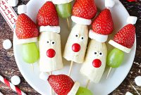 Festive Christmas Fruit Kabobs: Colorful Holiday Skewers