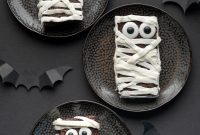 Halloween Mummy Sugar-Free Brownies — Gluten-Free Low-Carb Treats