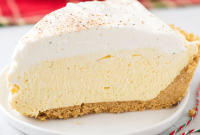 No-Bake Eggnog Pie: Creamy Holiday Dessert Recipe