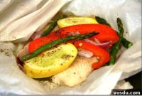 Tilapia en Papillote: Steamed Fish Parcels with Lemon & Herbs