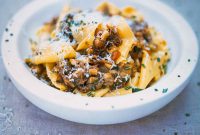 Jamie Oliver Pappardelle with Beef Ragu Recipe