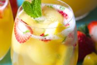 Sparkling Pineapple Punch Recipe with Video Tutorial