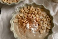 Cinnamon Crunch Frosty Smoothie Bowl Recipe