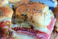 Italian Hawaiian Mini Roll Sliders Recipe