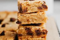Brown Butter Blondies Made in One Bowl