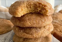 Pumpkin Snickerdoodle Cookies — Soft, Chewy Fall Treat