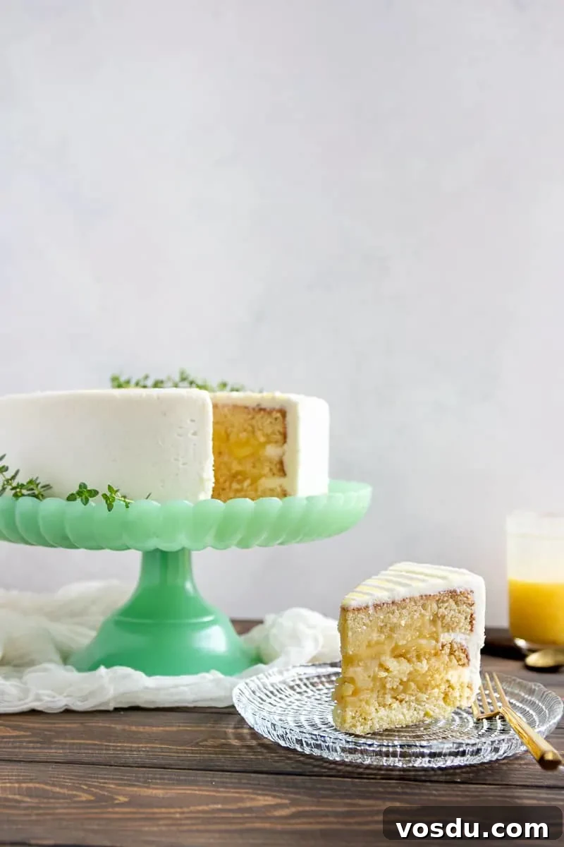 lemon birthday cake recipe