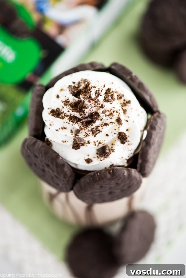 Thin Mint Freakshake Recipe: Mint Chocolate Cookie Milkshake Treat 4 Thin Mint Freakshake Recipe