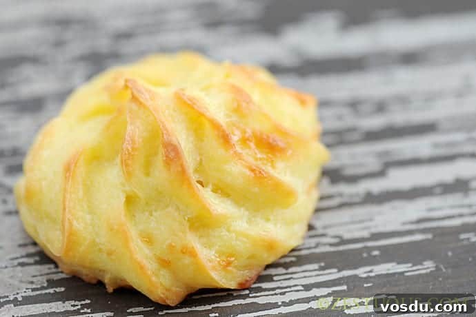 Smoked Provolone Gougères
