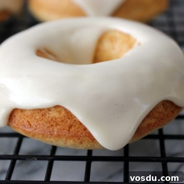 Gluten-Free Maple Glazed Baked Doughnuts | A Girl Defloured 2 maple donuts