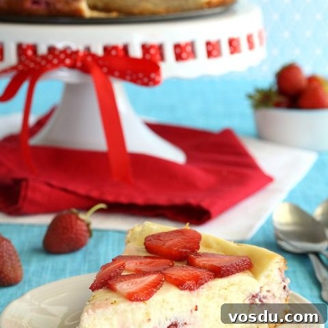 Strawberry Shortcake Cheesecake