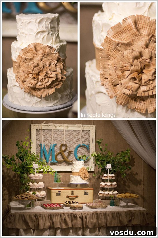 Rustic Burlap Cake by Intricate Icings | TheCakeBlog.com Rustic Burlap Cake by Intricate Icings | TheCakeBlog.com