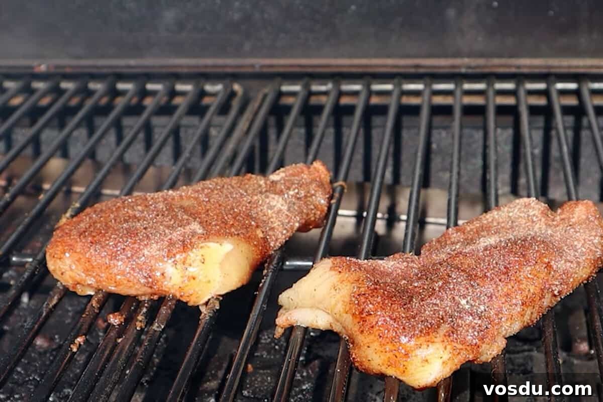 Juicy Smoked Chicken Breast Recipe for Tender, Flavorful Results 12 uncooked chicken breast on smoker