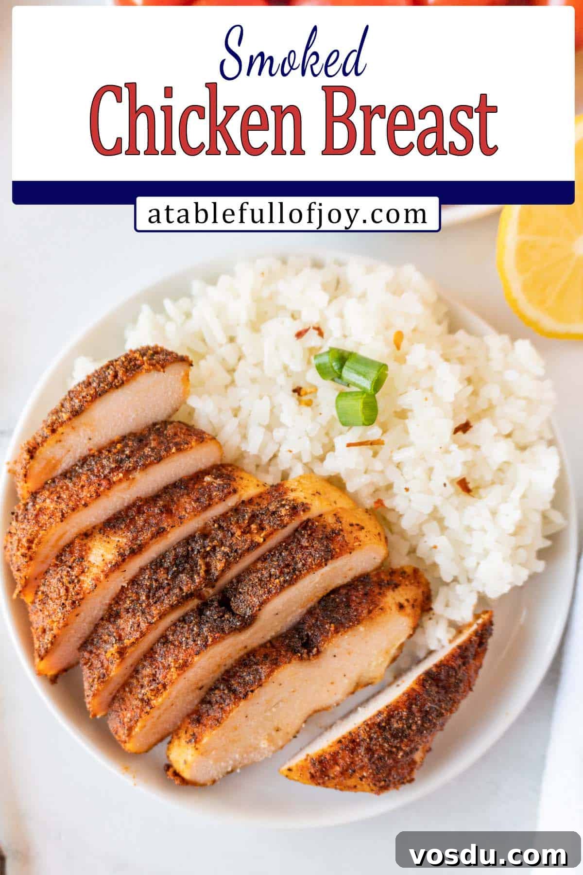 Juicy Smoked Chicken Breast Recipe for Tender, Flavorful Results 16 smoked chicken breast pinterest pin
