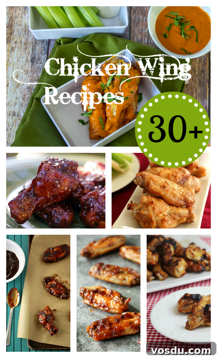 30 Chicken Wing Recipes That Will Wow Your Guests 3 30+ Chicken Wing Recipes | Around My Family Table