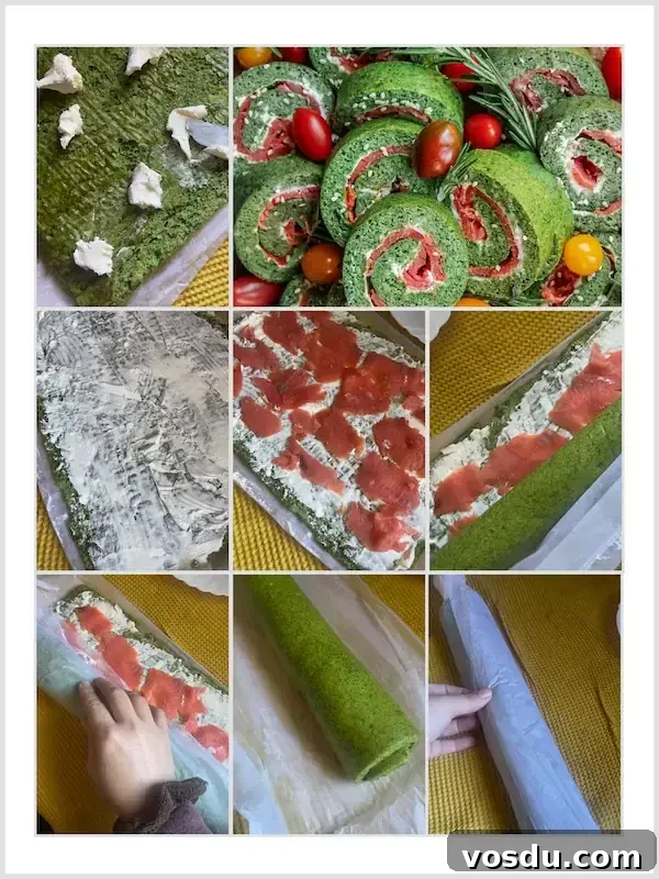 Smoked Salmon and Spinach Rolls Recipe for Entertaining 7 img 14667 6