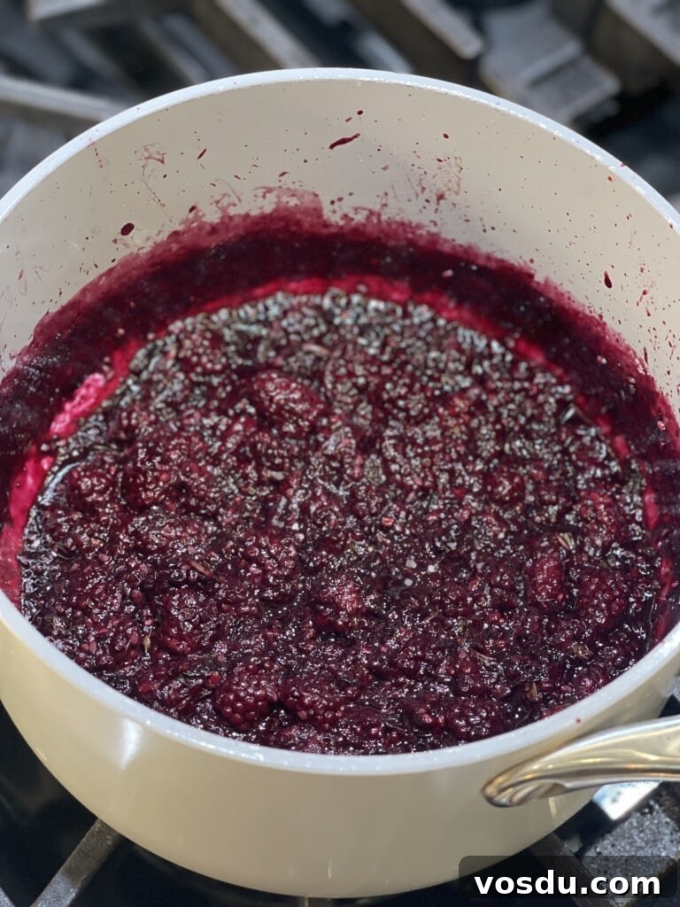 blackberry basil baked oatmeal