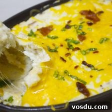 Creamy Loaded Mashed Potatoes with Bacon and Cheddar 3 img 159 2
