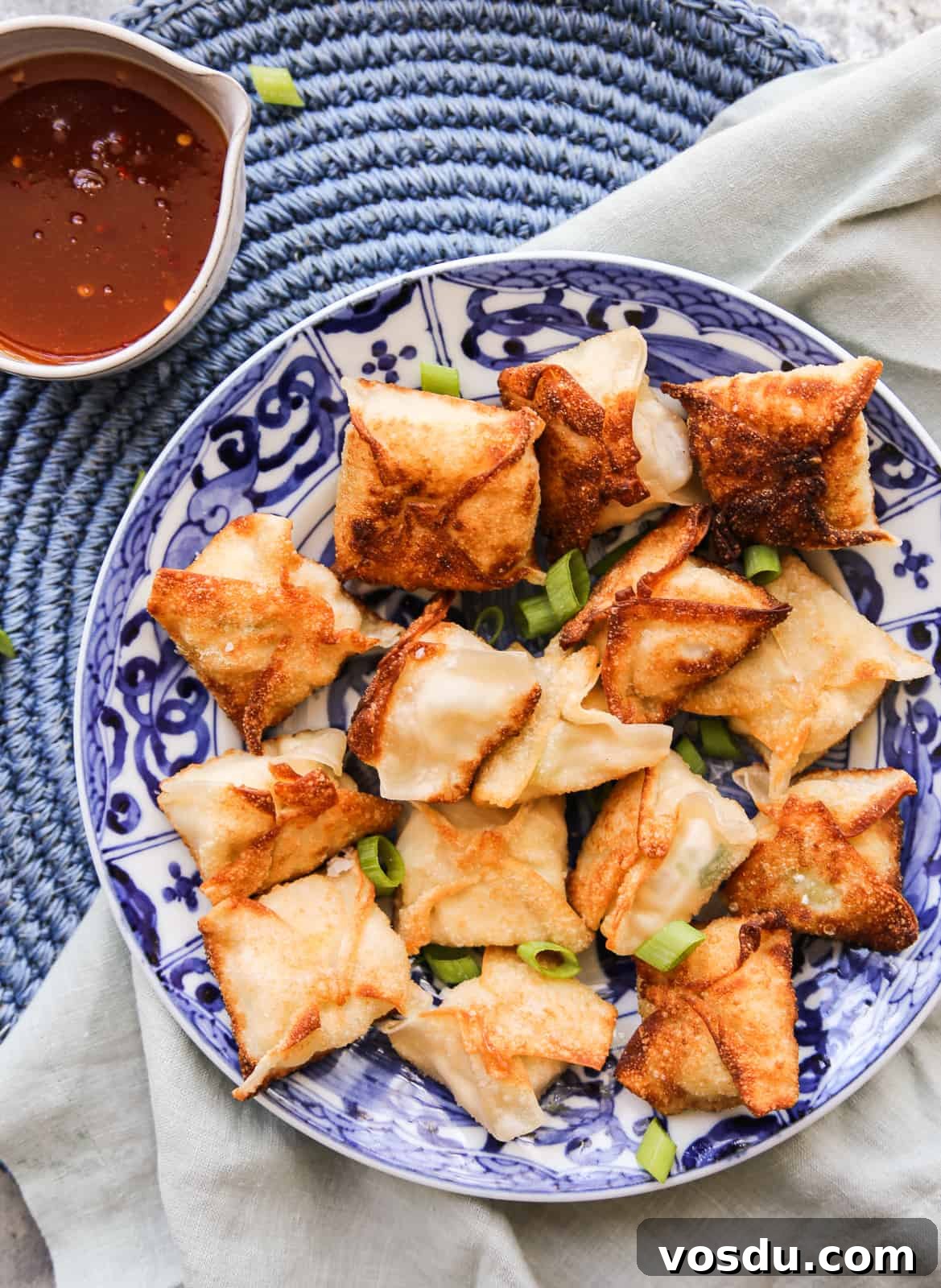 Dairy-Free Crab Rangoons