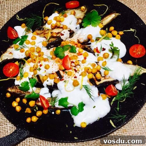 Roasted Eggplant with Cumin and Creamy Yogurt Sauce 4 img 1721 3