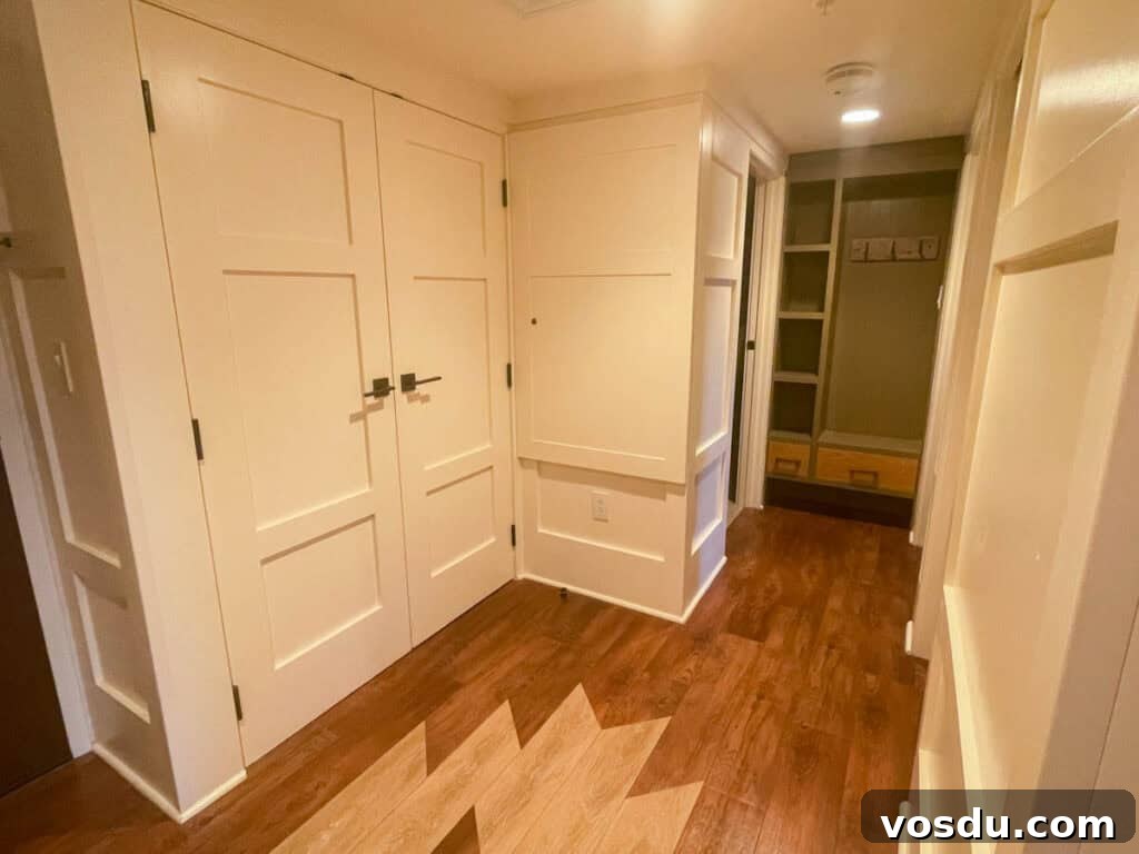 1-Bedroom Villa at Copper Creek Villas & Spa – Disney Area Rental 3 foyer to the villa at Copper Creek.