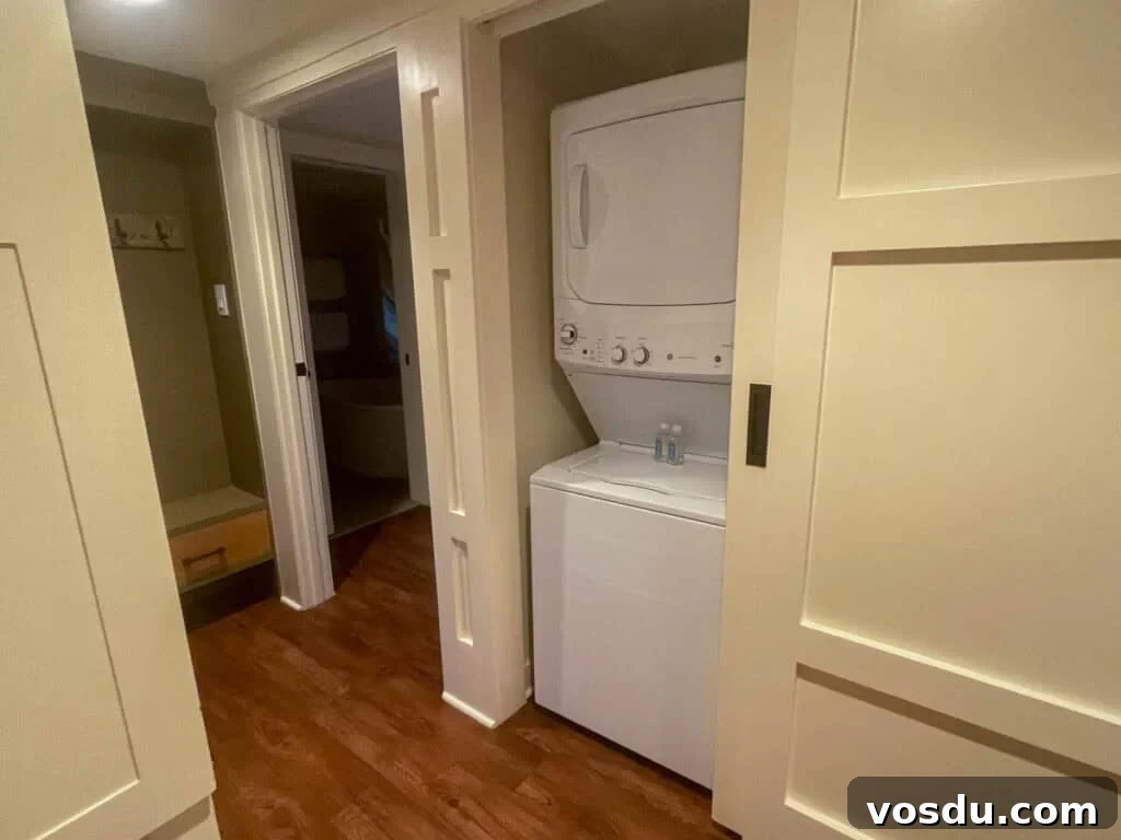 1-Bedroom Villa at Copper Creek Villas & Spa – Disney Area Rental 4 laundry area of the villa at Copper Creek.