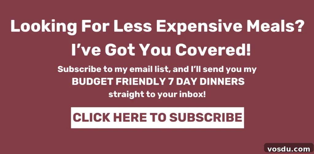 budget friendly meals