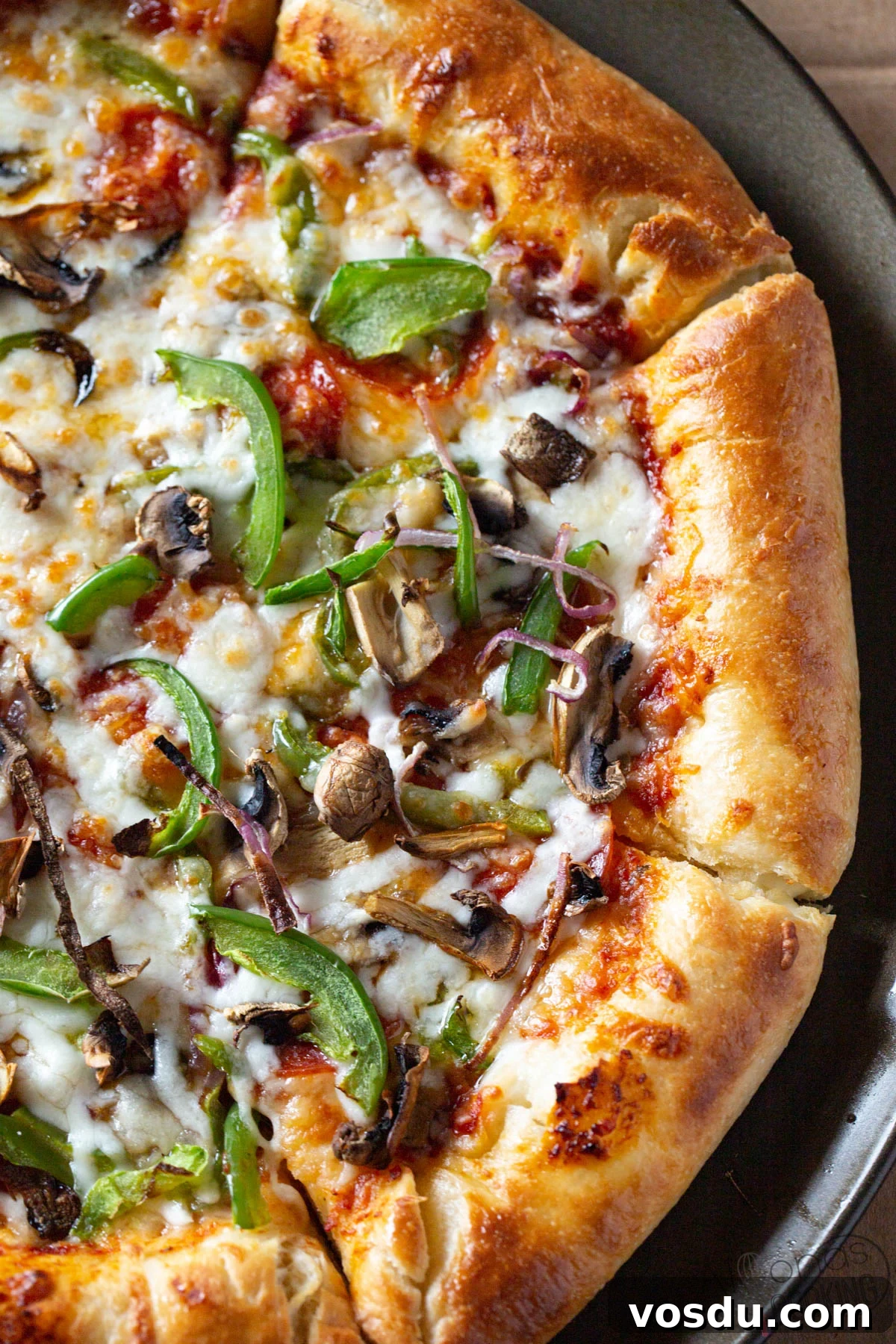 Pizza Hut stuffed crust pizza 