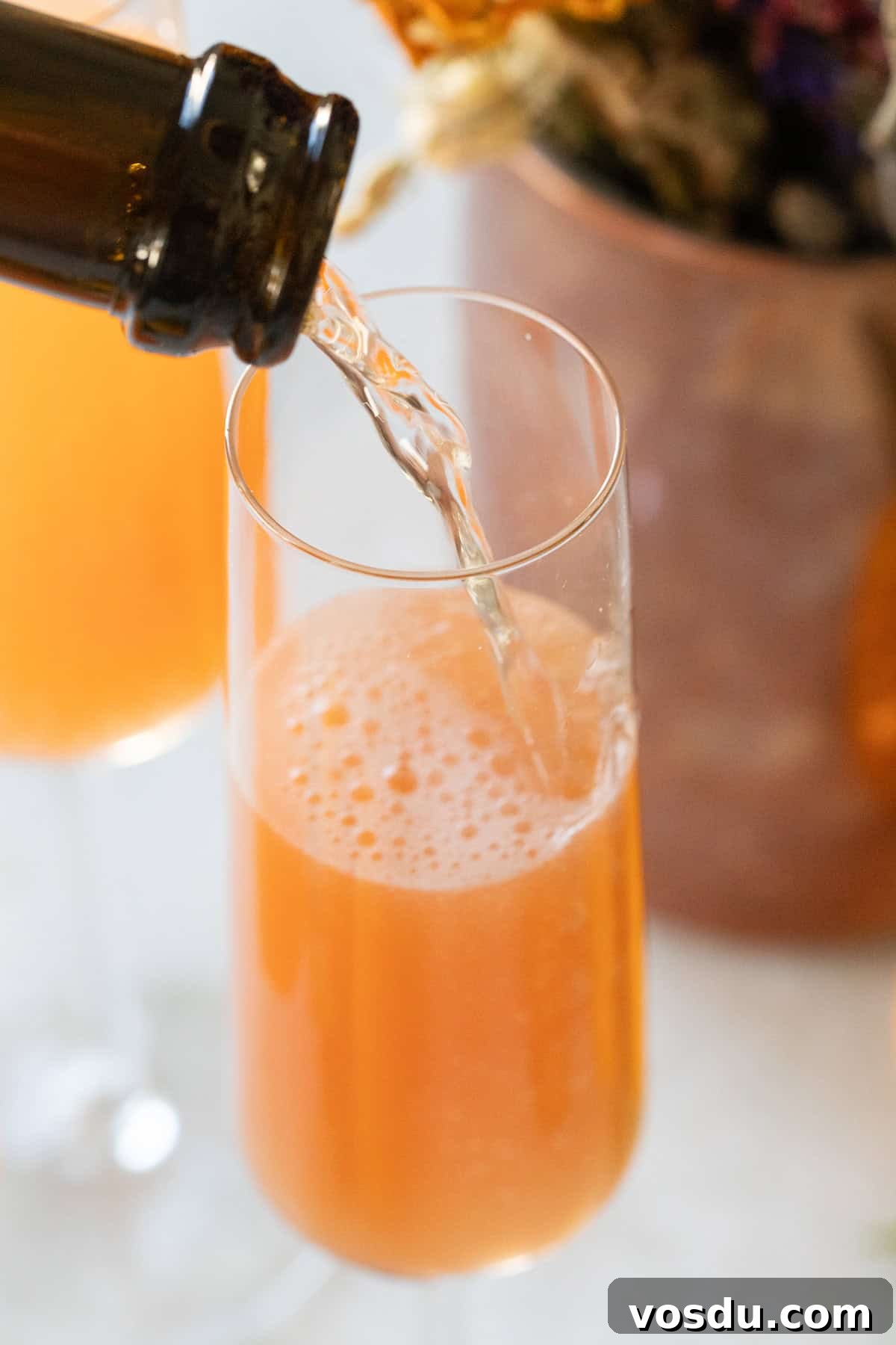 Citrus Grapefruit Mimosa Recipe — Bright Brunch Cocktail 7 Grapefruit mimosa.