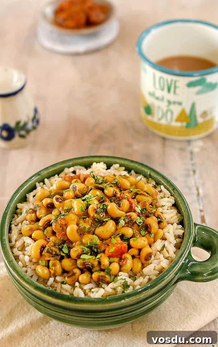 Vegan Instant Pot Black-Eyed Pea Curry with Spinach and Tomatoes 6 img 21232 5