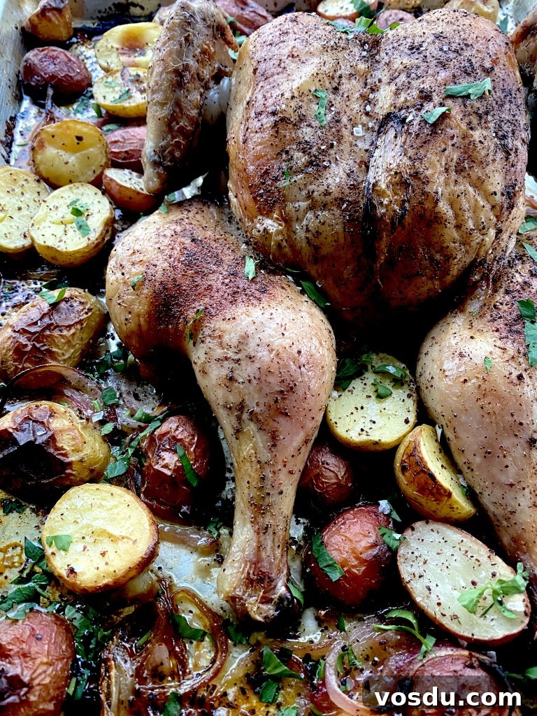 Crispy Roast Chicken with Lemon Potatoes Recipe 4 best roast chicken
