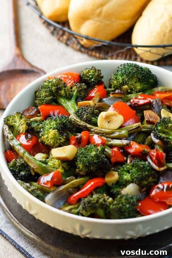 Simple, Healthy Roasted Vegetables Recipe {Paleo, Gluten-Free, Clean-Eating, Dairy-Free, Whole30, Vegan}