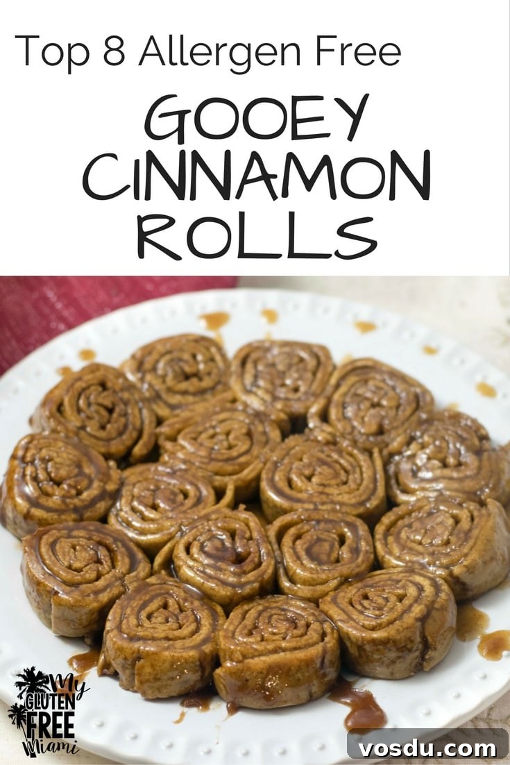 Gooey Cinnamon Rolls: 8 Allergen-Free Recipes You’ll Love 2 Gooey cinnamon rolls are the perfect start to any breakfast & they are Top 8 Allergen free!