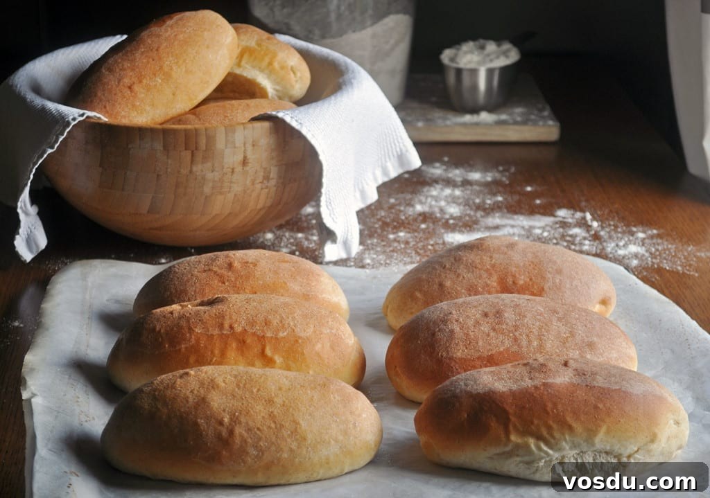 Homemade Burger & Hot Dog Buns: Soft, Fluffy Recipes for Sandwiches 4 Homemade hamburger and hot dog buns