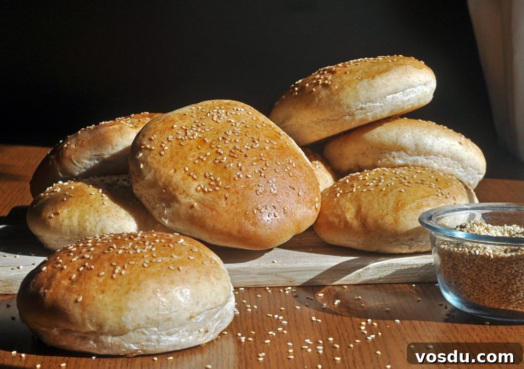 Homemade Burger & Hot Dog Buns: Soft, Fluffy Recipes for Sandwiches 7 Homemade Hamburger and Hot Dog Buns